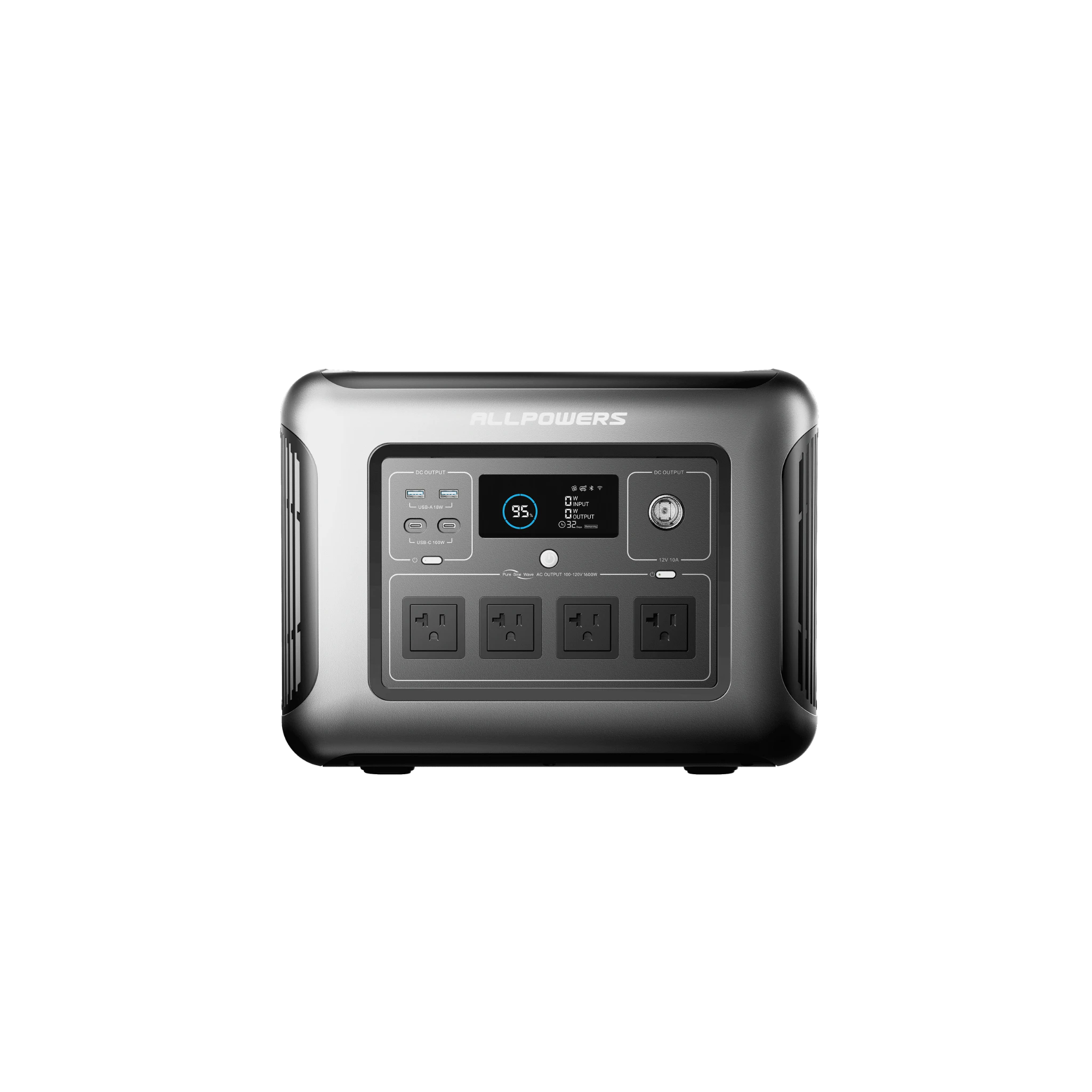 ALLPOWERS R1500 Lite Estación de Energía Portátil 1600W 1056Wh | Respaldo LiFePO4 para el Hogar
