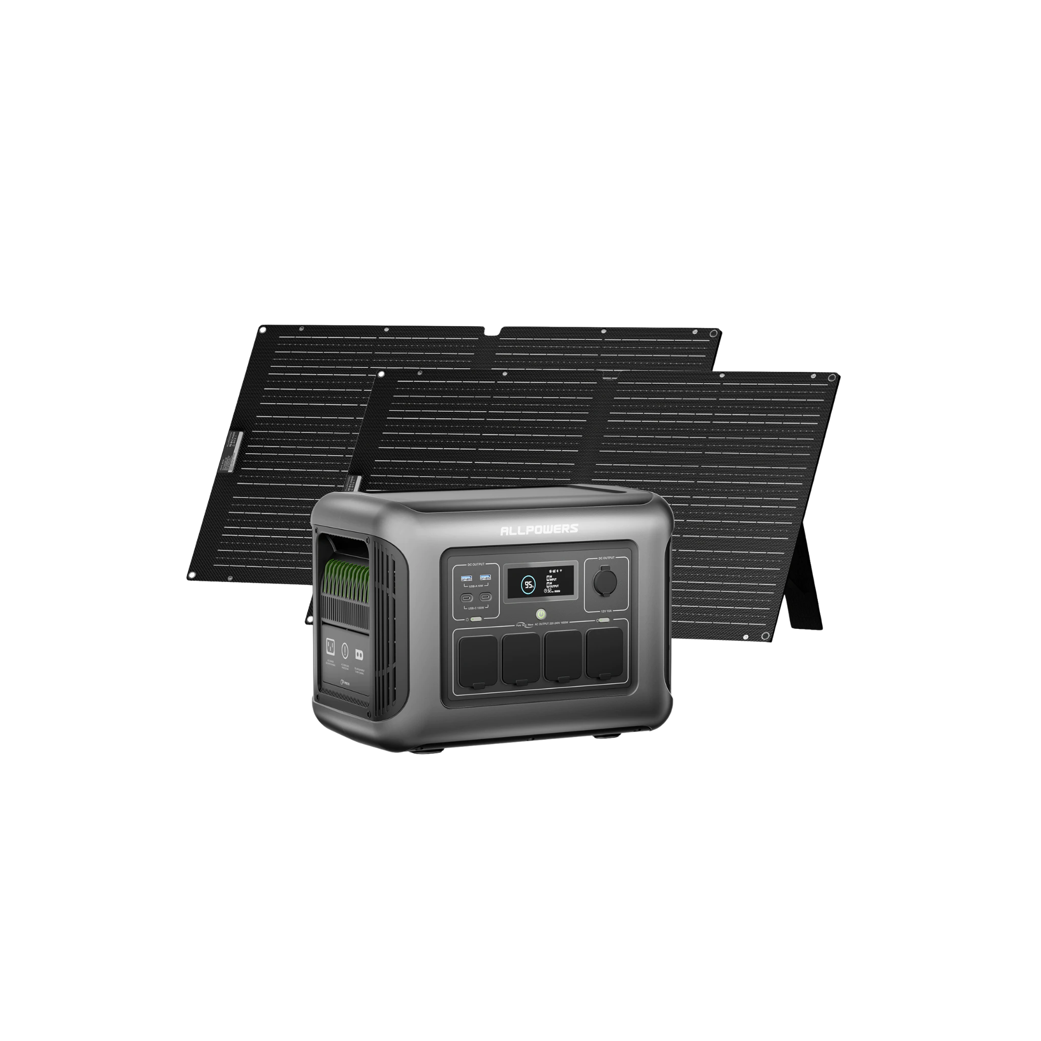 ALLPOWERS R1500 Lite Estación de Energía Portátil 1600W 1056Wh | Respaldo LiFePO4 para el Hogar