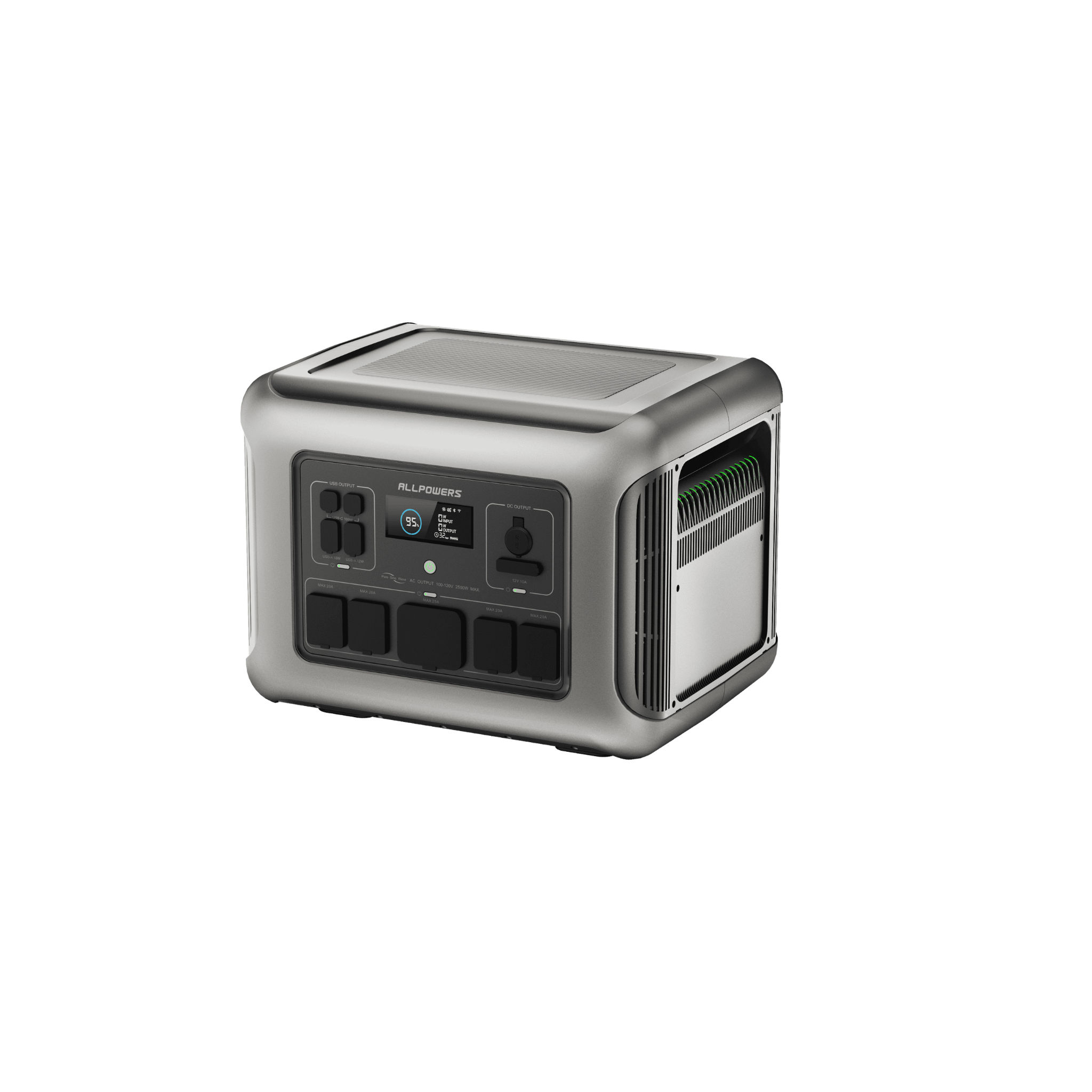 ALLPOWERS R2500 Estación de Energía Expandible 2500W 2016Wh | Batería LiFePO4 de Respaldo