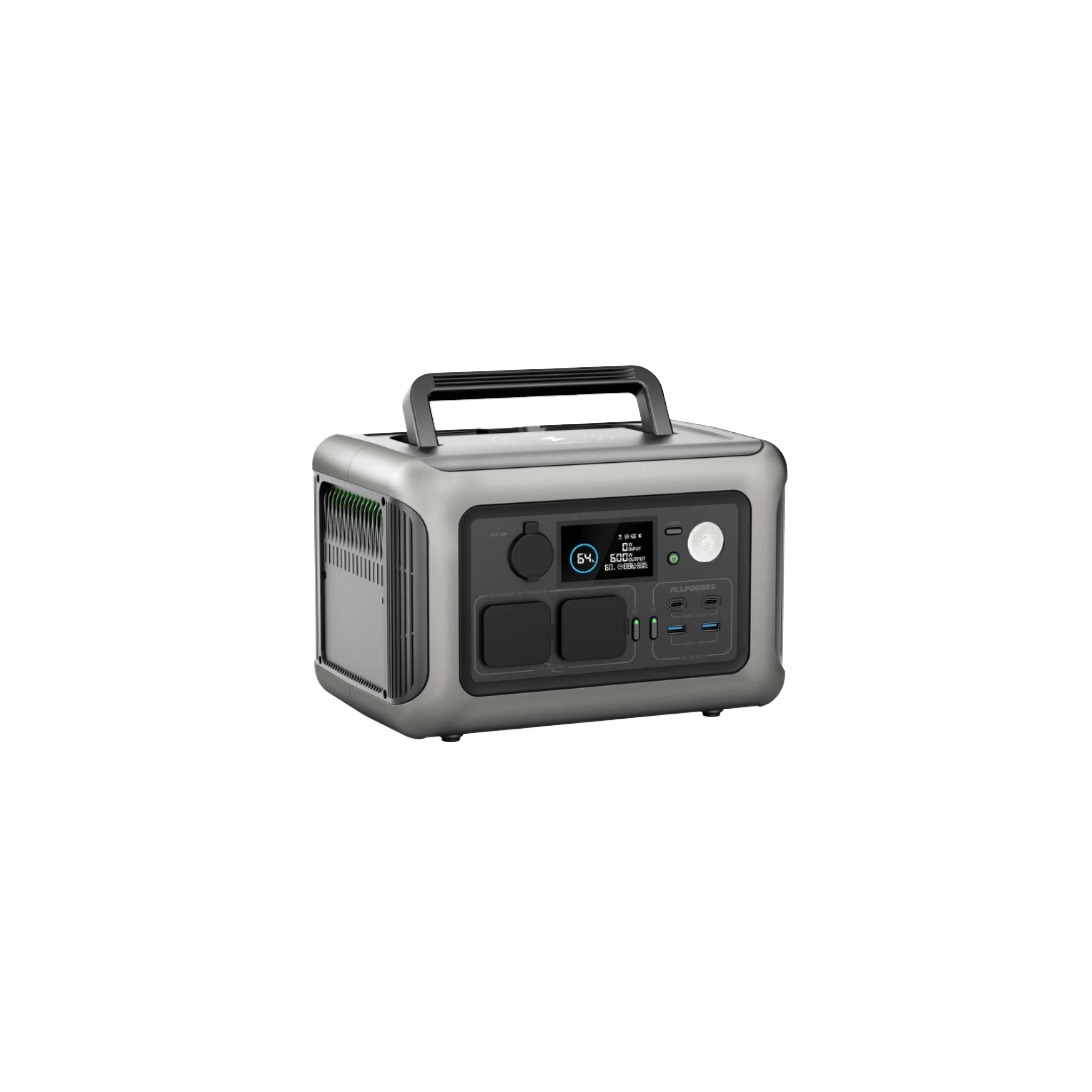 ALLPOWERS R600 Portable Power Station 600W | 299Wh LiFePO4 | Solar Generator with Fast Charging
