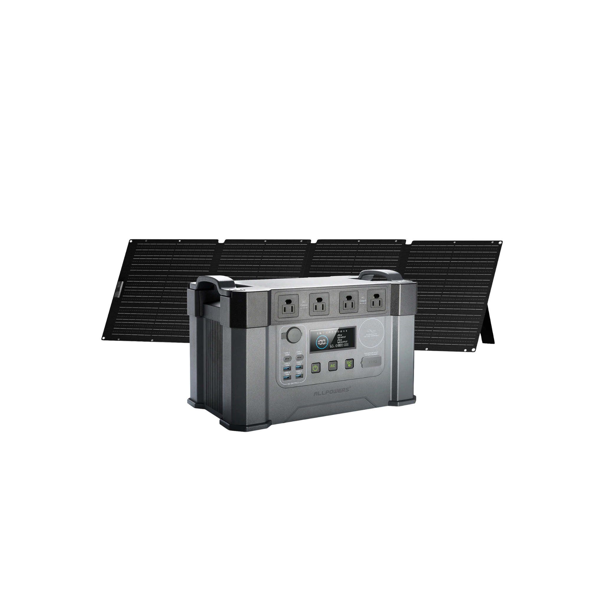 ALLPOWERS S2000 Pro Estación de Energía 2400W 1451Wh | Carga Rápida 1.5 Horas | Generador Solar