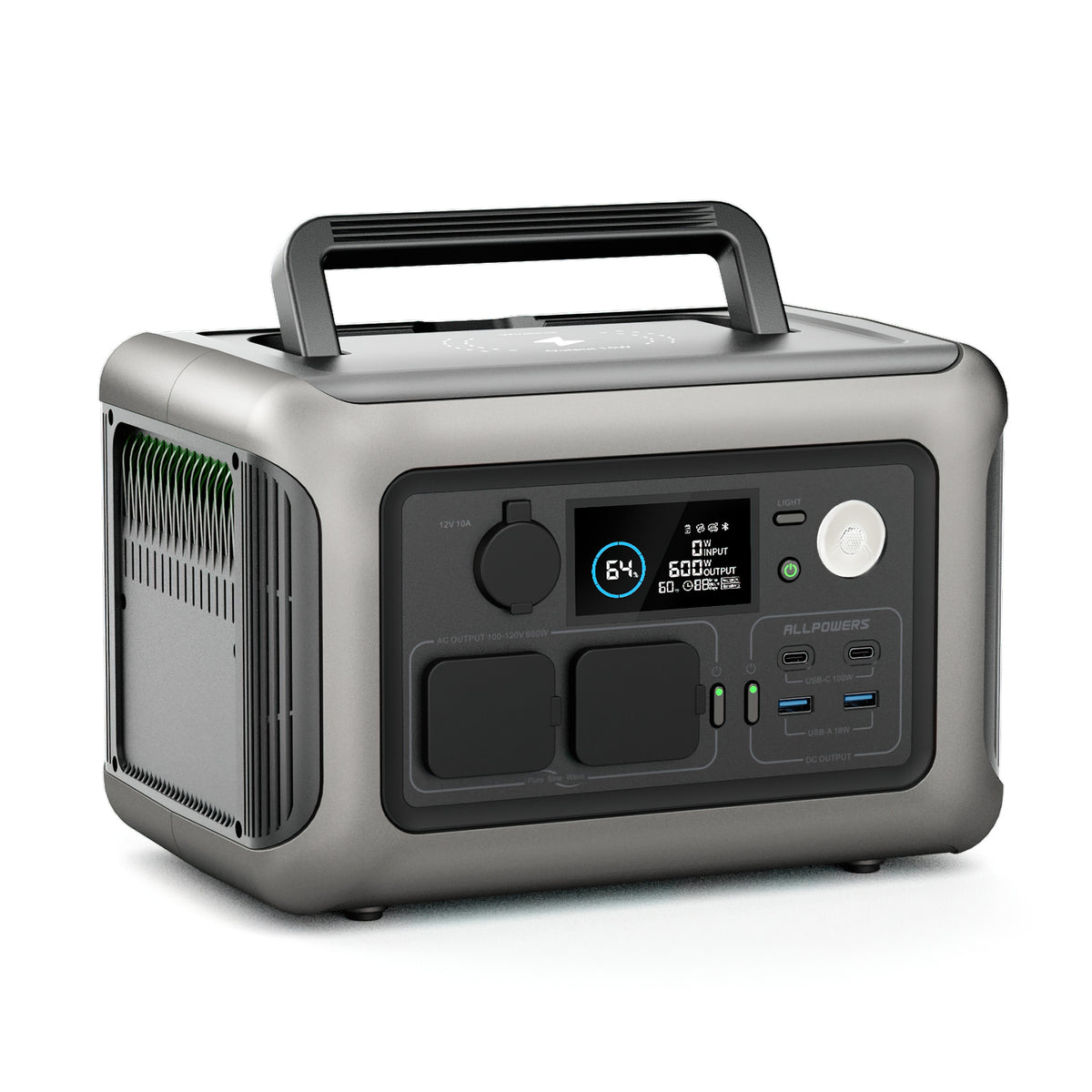 ALLPOWERS R600 Estación de Energía Portátil 600W | 299Wh