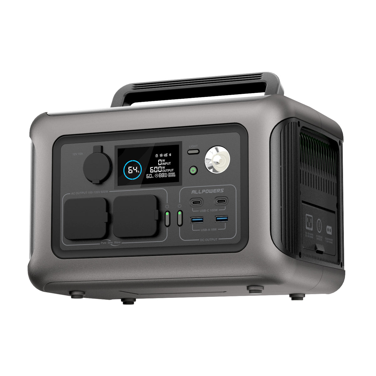 ALLPOWERS R600 Estación de Energía Portátil 600W | 299Wh
