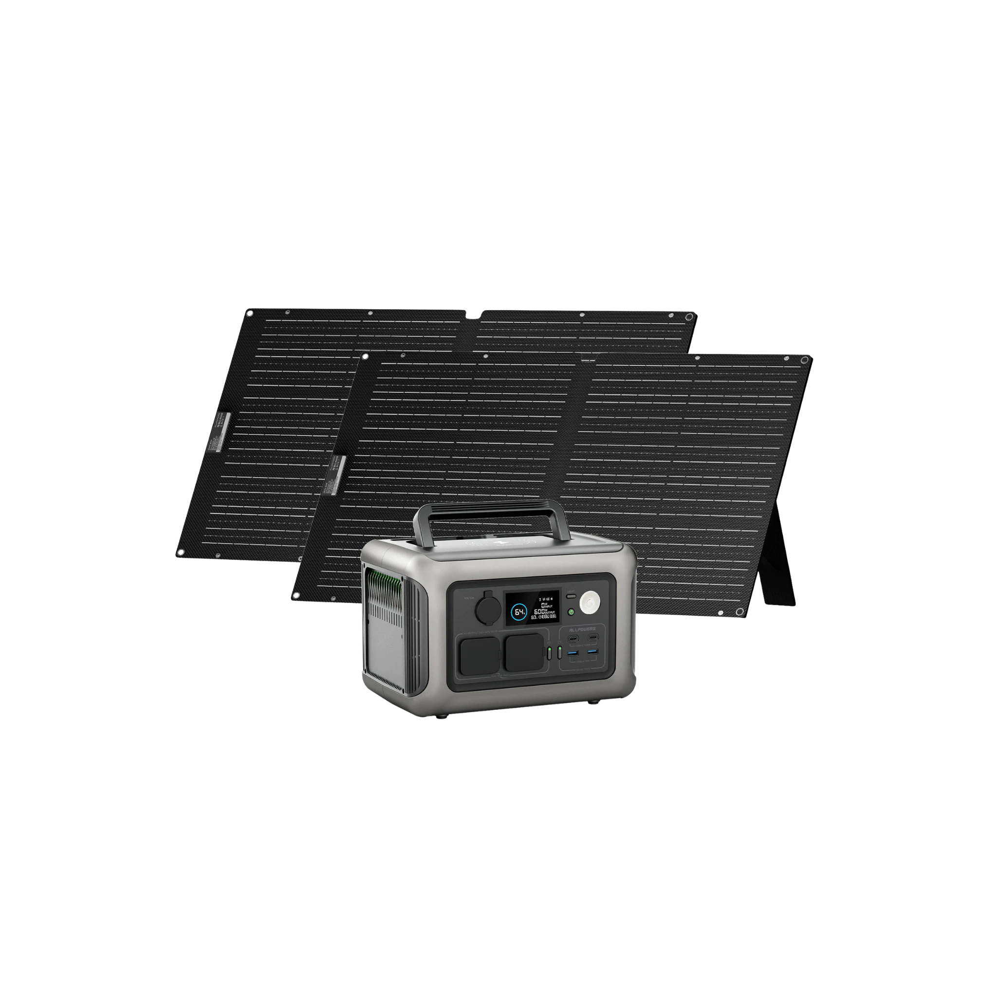 ALLPOWERS R600 Portable Power Station 600W | 299Wh LiFePO4 | Solar Generator with Fast Charging