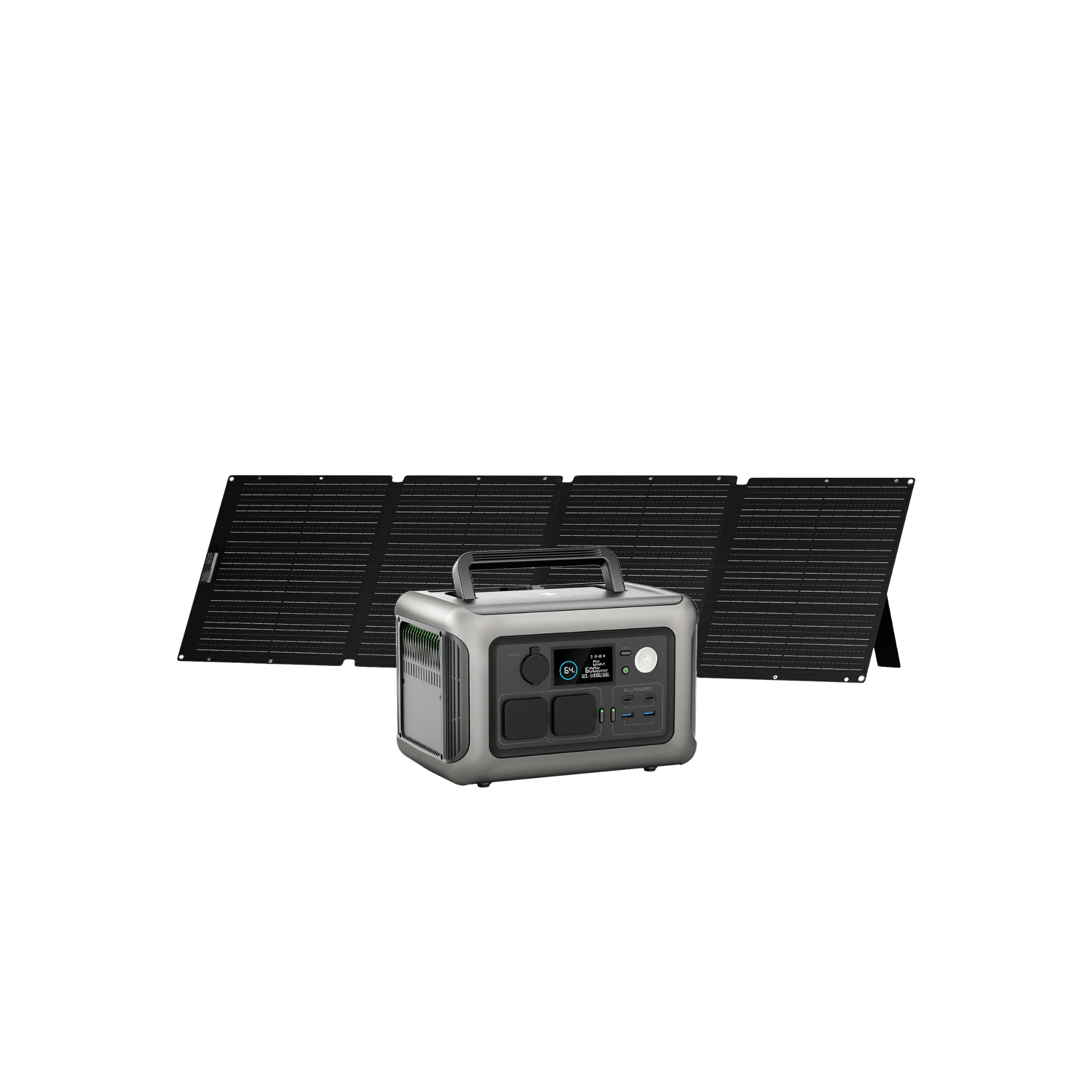ALLPOWERS R600 Portable Power Station 600W | 299Wh LiFePO4 | Solar Generator with Fast Charging