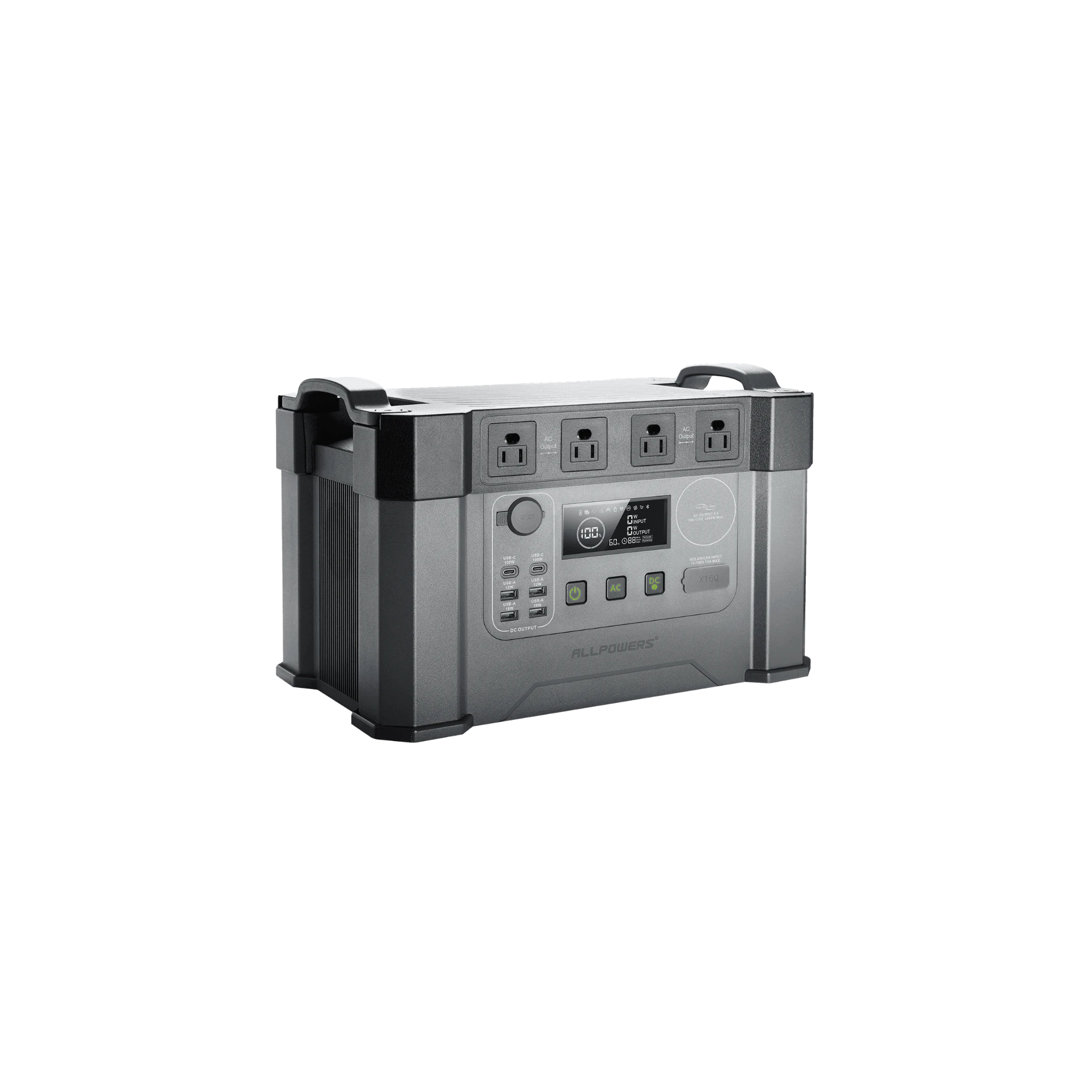 ALLPOWERS S2000 Pro Estación de Energía 2400W 1451Wh | Carga Rápida 1.5 Horas | Generador Solar