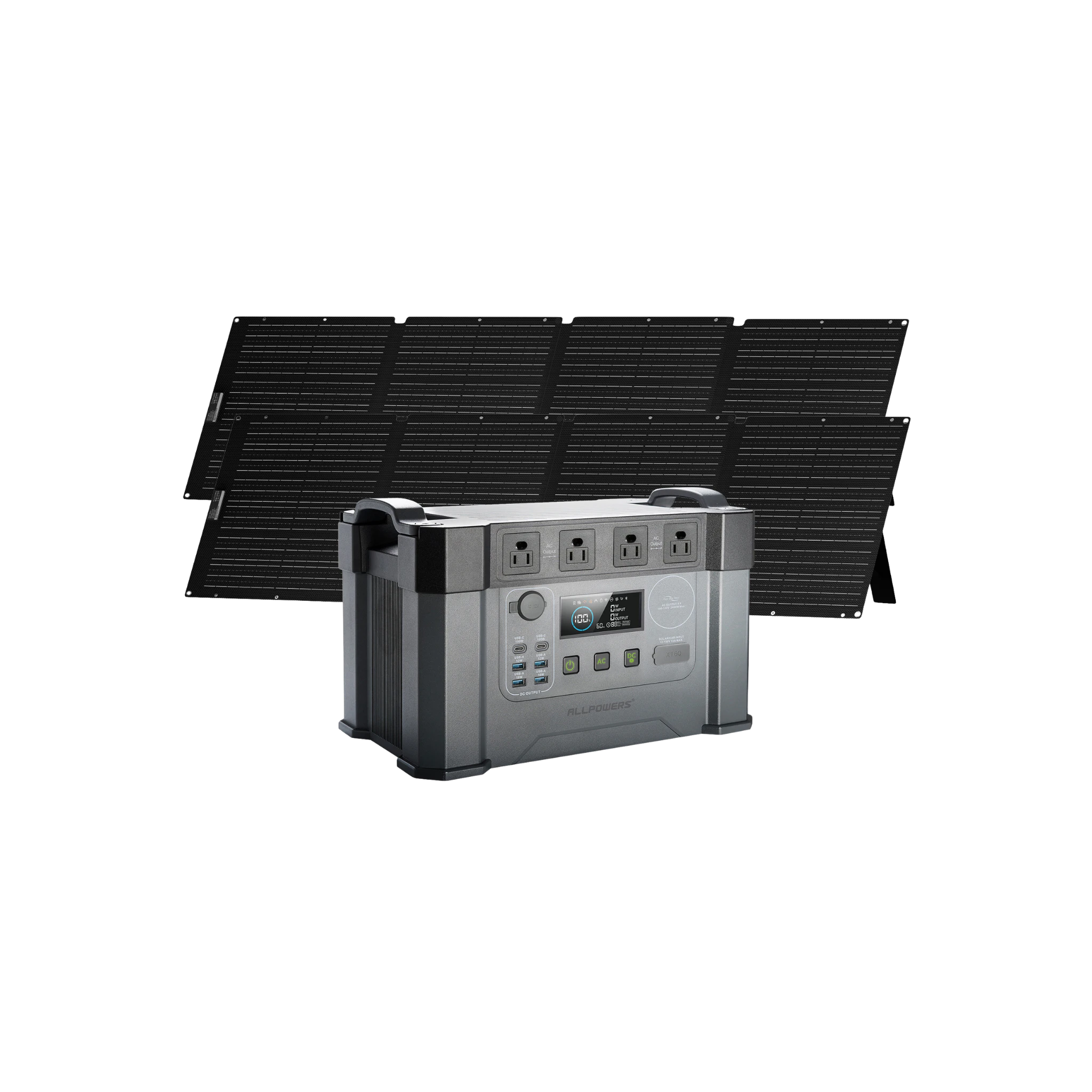 ALLPOWERS S2000 Pro Estación de Energía 2400W 1451Wh | Carga Rápida 1.5 Horas | Generador Solar