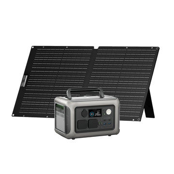 ALLPOWER Kit Generador Solar 600W (R600+SE100 100W Panel solar)