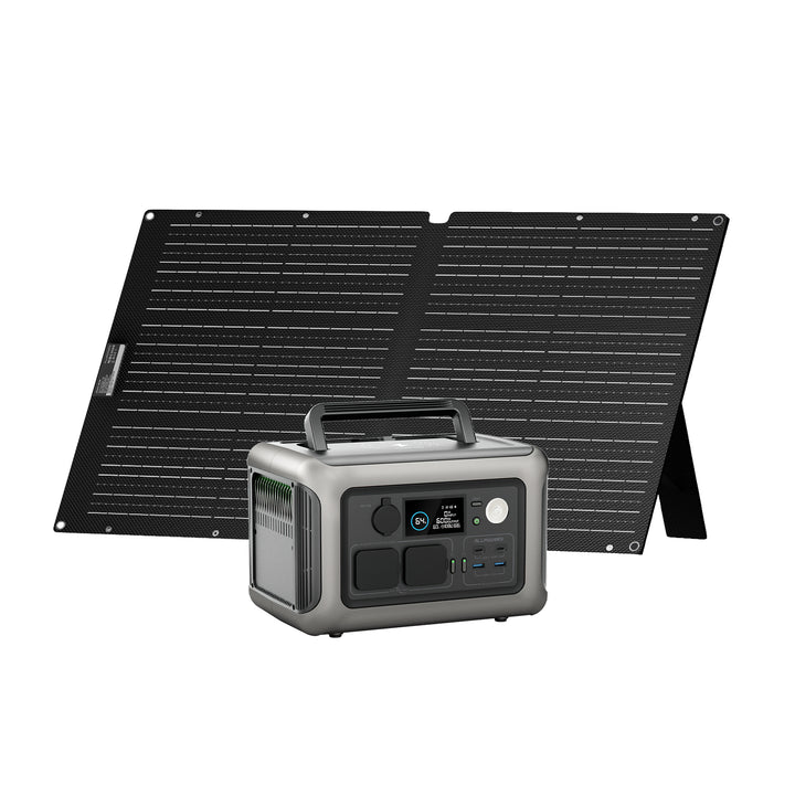 ALLPOWER Kit Generador Solar 600W (R600+SE100 100W Panel solar)