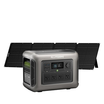 ALLPOWER Kit Generador Solar 2500W (R2500+SE200 200W Panel solar)