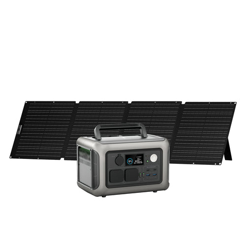 ALLPOWER Kit Generador Solar 600W (R600+SE200 200W Panel solar)