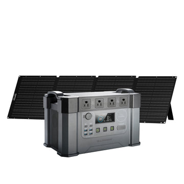 ALLPOWER Kit Generador Solar 2400W (S2000P+SE200 200W Panel solar)